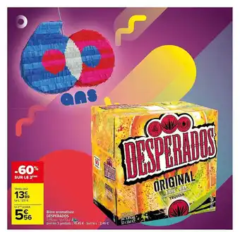 Carrefour Market Bière aromatisée desperados offre