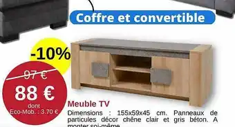 KREABEL Meuble tv offre