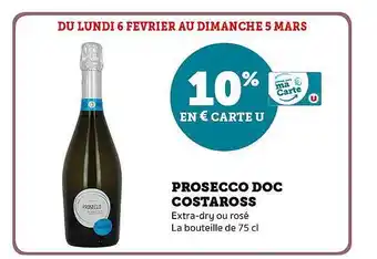 U Express Prosecco doc costaross offre