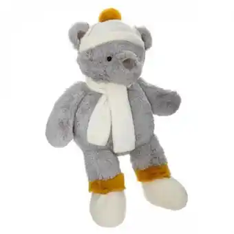 3s. x home - peluche ours hiver 45cm - promo la chambre design
