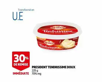 Auchan President Tendrissime Doux offre
