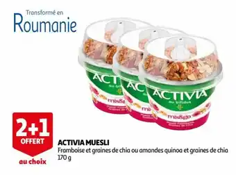 Auchan Activia Muesli offre
