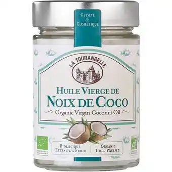 Auchan Supermarché Huile vierge de noix de coco bio la tourangelle offre