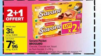 Carrefour Savane pocket brossard offre