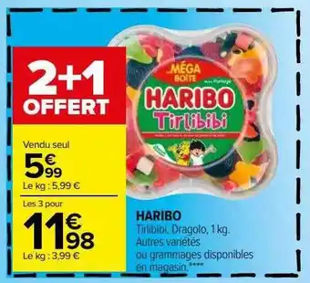 Carrefour Haribo offre
