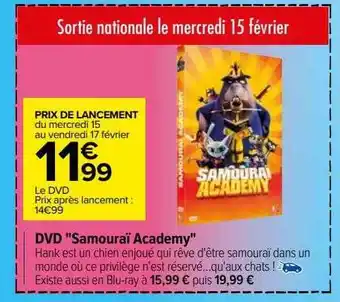 Carrefour Dvd offre