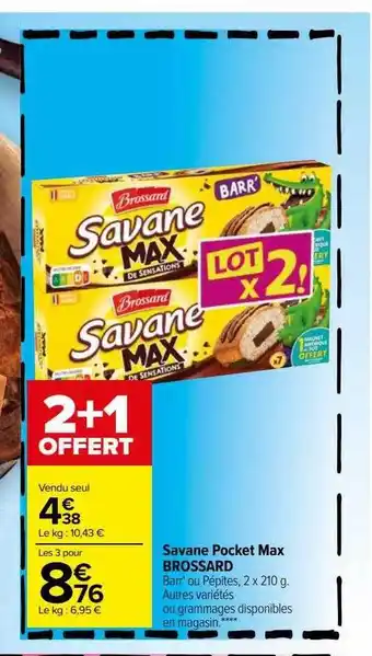 Savane pocket max brossard