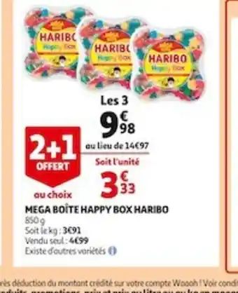 Mega Boite Happy Box Haribo