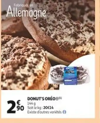 Auchan Supermarché Donut's Oreo offre