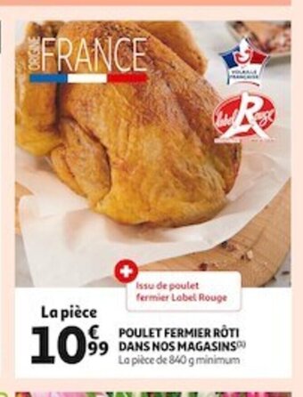 Poulet Fermier Roti Dans Nos Magasins