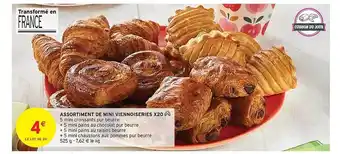 Intermarché Hyper Assortiment de mini viennoiseries x20 offre
