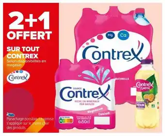 Carrefour Contrex offre