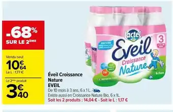Carrefour Éveil croissance nature éveil offre