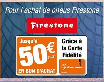 Pneus firestone