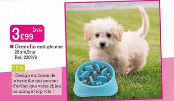 Kandy Gamelle anti-glouton offre