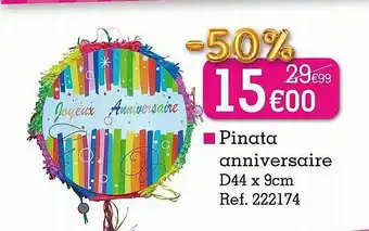 Pinata anniversaire