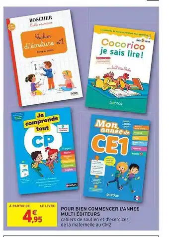 Intermarché Hyper Pour bien commencer l'année multi éditeurs offre