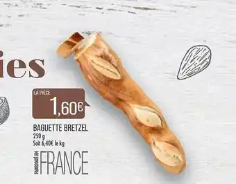 Match Baguette bretzel offre