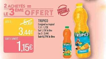 Match Tropico offre