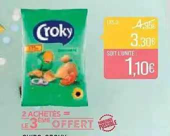 Match Chips croky offre