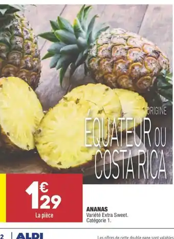 ALDI Ananas offre