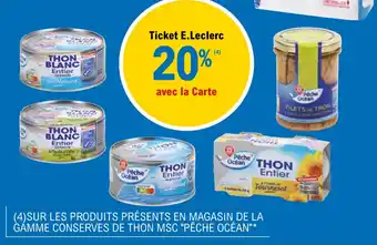 E.Leclerc Pêche océan offre