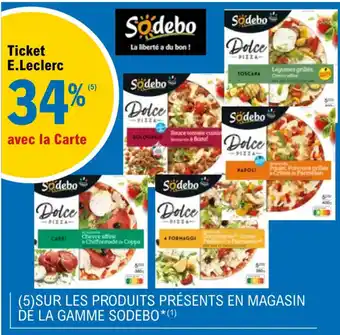 E.Leclerc Sodebo offre