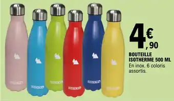 E.Leclerc Bouteille isotherme 500 ml offre