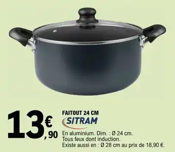 E.Leclerc Faitout 24 cm offre