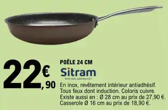 E.Leclerc Poêle 24 cm offre