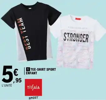 E.Leclerc Tee-shirt sport enfant offre