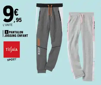 E.Leclerc Pantalon jogging enfant offre