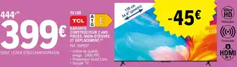 E.Leclerc Tv led TCL offre