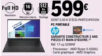 E.Leclerc Pc portable offre