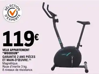 E.Leclerc Velo appartemenut "WOODSUN" offre