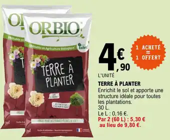 Terre Ă planter