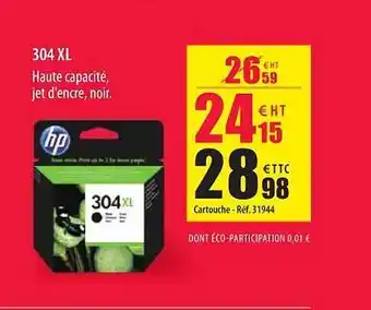 Office Depot Hp 304 xl offre