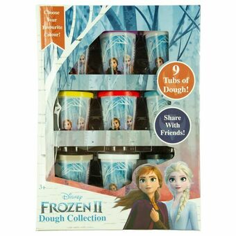 Coffret 9 pâtes à modeler La reine des neiges