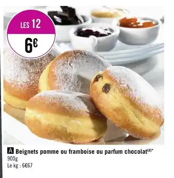 Beignets Pomme Ou Framboise Ou Parfum Chocolat