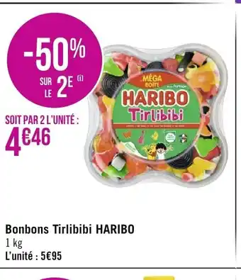 Géant Casino Bonbons Tirlibibi Haribo offre
