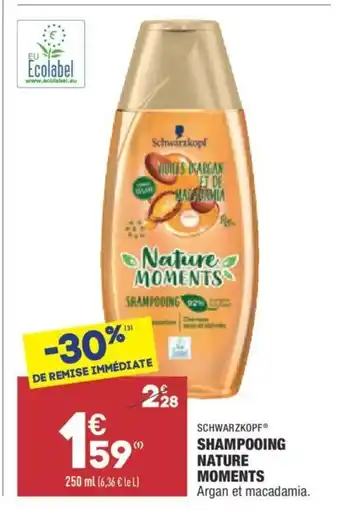 ALDI Shampooing Nature Moments offre
