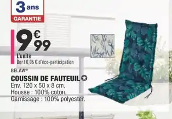 ALDI Coussin de Fauteuil offre