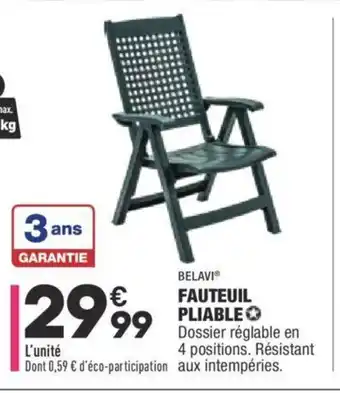 ALDI Fauteuil Pliable offre
