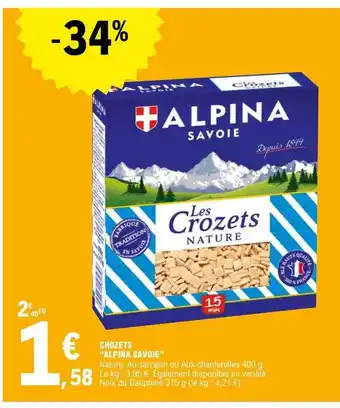 E.Leclerc Crozets offre