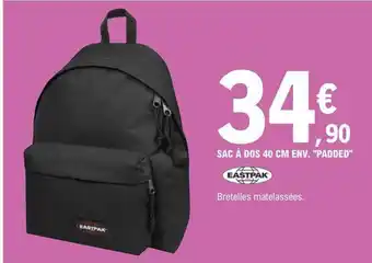 E.Leclerc Sac à dos 40 cm env offre
