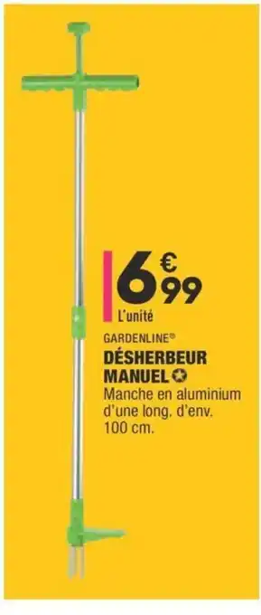 ALDI Désherbeur Manuel offre