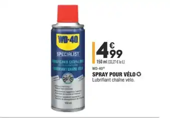 ALDI Spray Pour Vélo offre