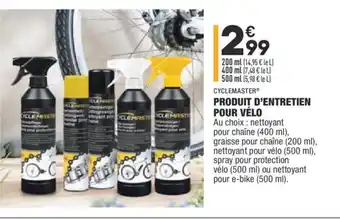 ALDI Produit d'Entretien Pour Vélo offre