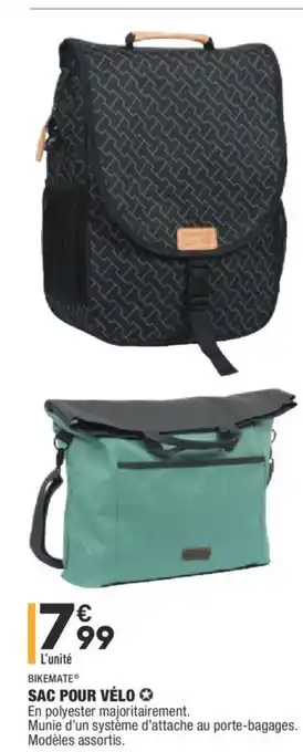 ALDI Sac Pour Vélo offre