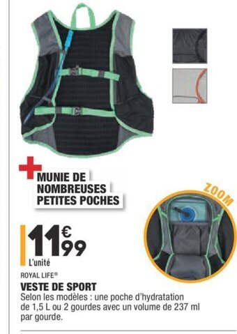 ALDI Veste de Sport offre